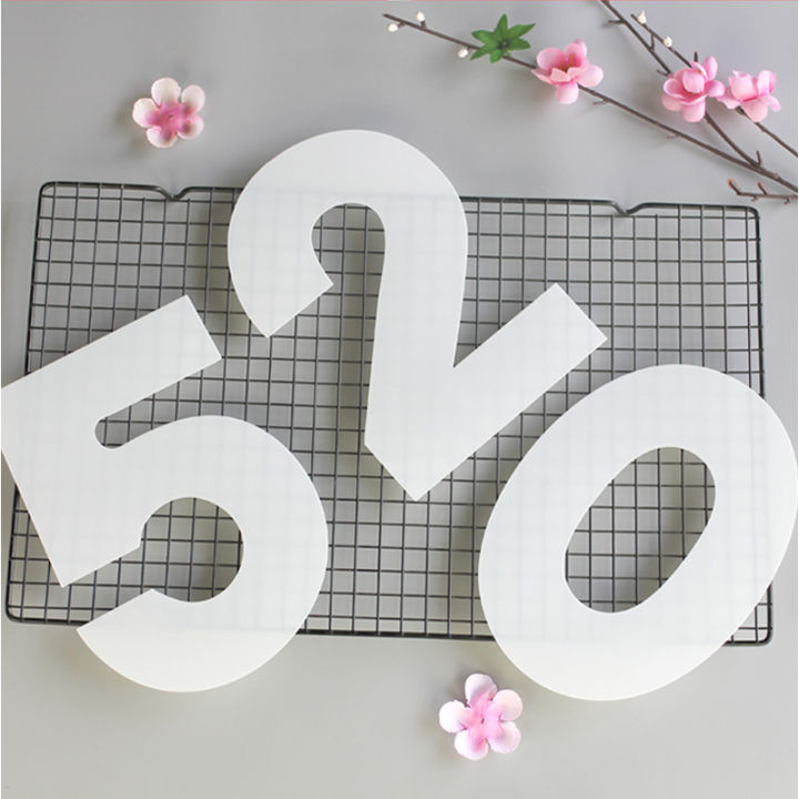 0-8%20Numeral%20Cake%20Stencils%208/10/12/14/16%20Inch%20White%20PET%20Plastic%20Number%20Templates%20Birthday%20Anniversary%20Layered%20Cake%20Baking%20Tools%20-%20Image%203