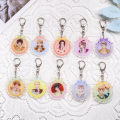 1/10PCS Anime Characters Hetalia Acrylic Keychain Accessories Cartoon​ Keyrings Friends  Funny Bag Charms Backpack Pendant. 