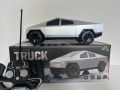 Tesla cyber truck remote control car toy. 