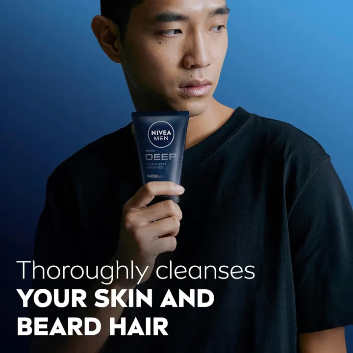 Nivea Face & Beard Wash Deep 100g
