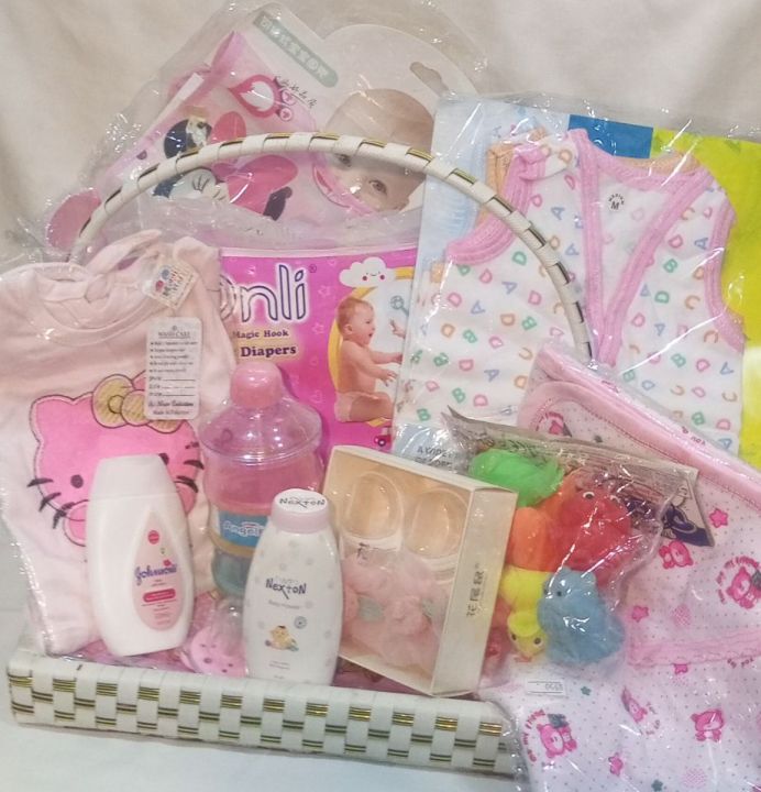 NewBorn Baby shower Gift Basket