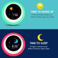 Sun & Moon Rise Kids Alarm Clock | Children's Sleep Trainer with Wake-Up Light & Night Light | Sleep Sound Machine | Teaches Kids Day & Night | Ideal for Better Sleep Routine. 