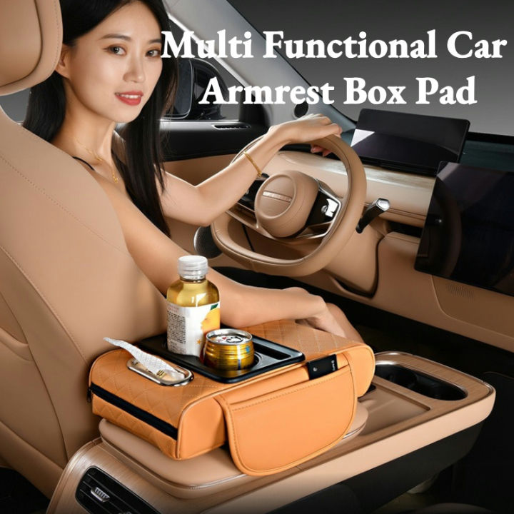 Auto%20Center%20Console%20Armrest%20Cushion%20With%202%20Cup%20Holder%20Armrest%20Heightening%20Pad%20Auto%20Amrest%20Pillow%20Cover%20Pad%20for%20All%20Seasons%20-%20Image%202