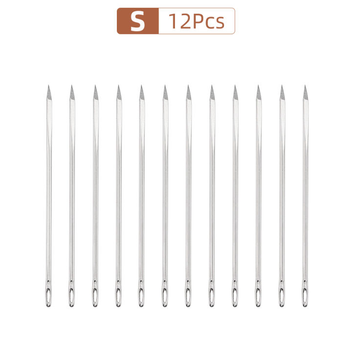 12Pcs%20Leather%20Sewing%20Large-Eye%20Needles,%20Diamond-Shaped%20Handmade%20Leather%20Needles,%20DIY%20Triangular/Cross%20Needle%20Hand%20Sewing%20Tools%20-%20Image%207