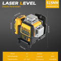 Dewalt DW089LG 12V lithium battery,3-sided 360 degree 12 line laser level,automatic leveling,American standard. 