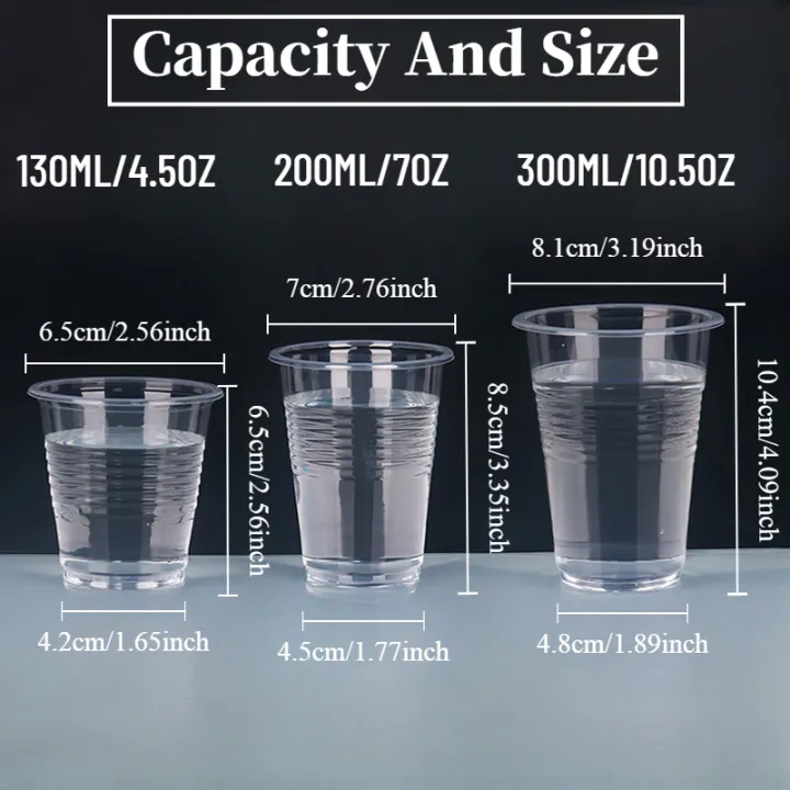 50/100PCS%20Disposable%20Clear%20Plastic%20Cup%20Outdoor%20Picnic%20Plastic%20Cup%20Drinking%20Cup%20for%20Parties%20Birthdays%20Weddings%20Camping%20Utensils%20-%20Image%202