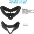 Breathable Face Mask Replacement For Oculus Quest 2 Facial Interface Bracket Foam Pad 3 in 1 With Joystick Caps For Meta Quest 2. 