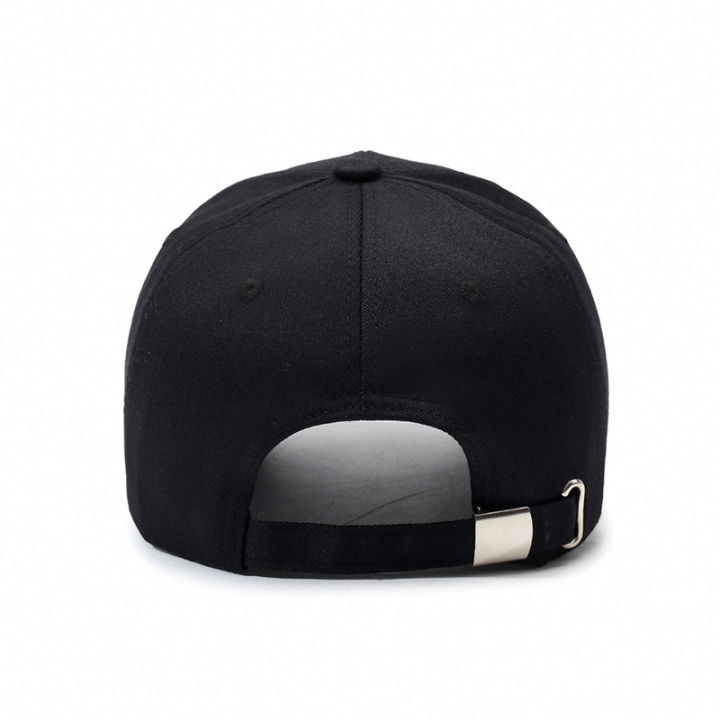 Stylish%20Black%20Baseball%20Cap%20with%20Unique%20White%20Bull%20-%20horn%20-%20like%20Logo,%20Ideal%20for%20Everyday%20Wear%20and%20Outdoor%20Activities%20-%20Image%204