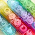 Mohamm 1 Pc Correction Tape PET 5mm*4m/5mm*3m Dispensing Rainbow Gradient Color Double Heads Creative Stationery School Supplies. 