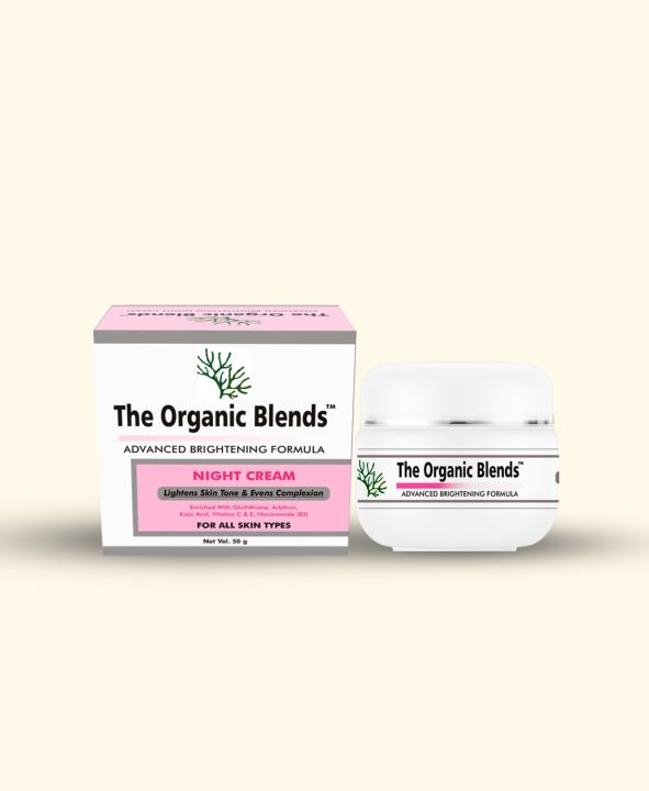 The Organic Blends Advanced Brightening Night Cream