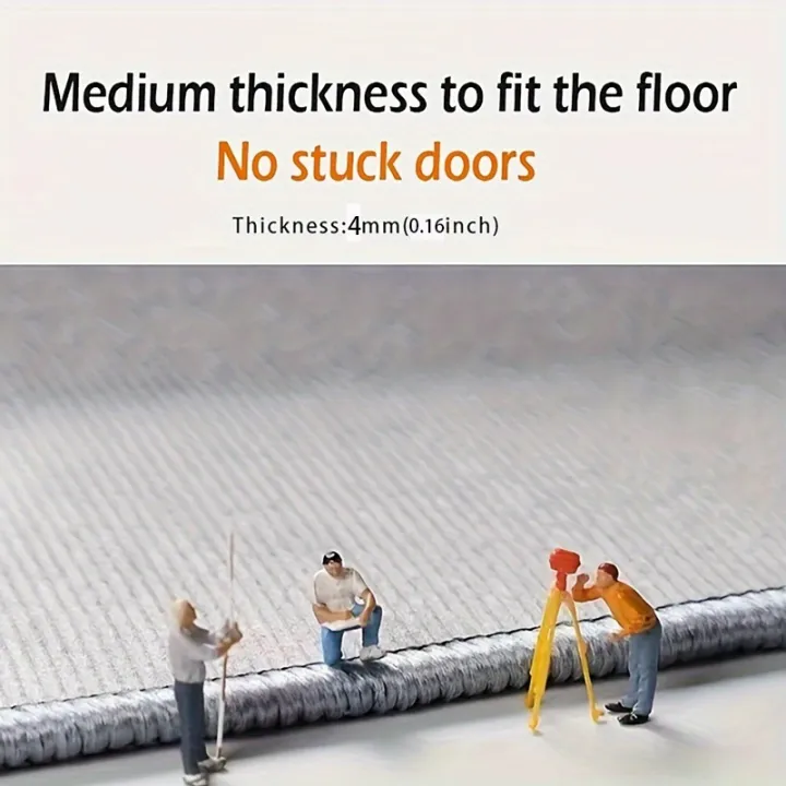 VIKAMA%20Minimalist%20Carpet%20%E2%80%9CSHOES%20OFF%E2%80%9D%20Black%20Stain-Resistant%20Rug%20Doormat%20Welcome%20Mat%20Rug%20For%20Bedroom%20Carpet%20For%20Live%20Room%20Home%20Dec%20-%20Image%206