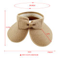 New Women Summer Visors Hat Foldable Sun Hat Wide Large Brim Beach Hats Straw Hat Chapeau Femme Beach UV Protection Cap.