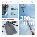 Q18 Gimbal Stabilizer Handheld Mobile Phone Selfie Stick Holder Fill Light Bluetooth for HUAWEI Xiaomi IPhone Follow Shoot Mode. 