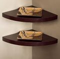 Kitchen-Round Shaped Corner Shelf  floating shelves wall decoration shelves wall racks home tier office kitchen  kitchen organizers. 