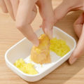 1pc Plastic Manual Garlic Grinder Ginger Grinder Used For Making Vegetable Puree Household Kitchen Tool. 