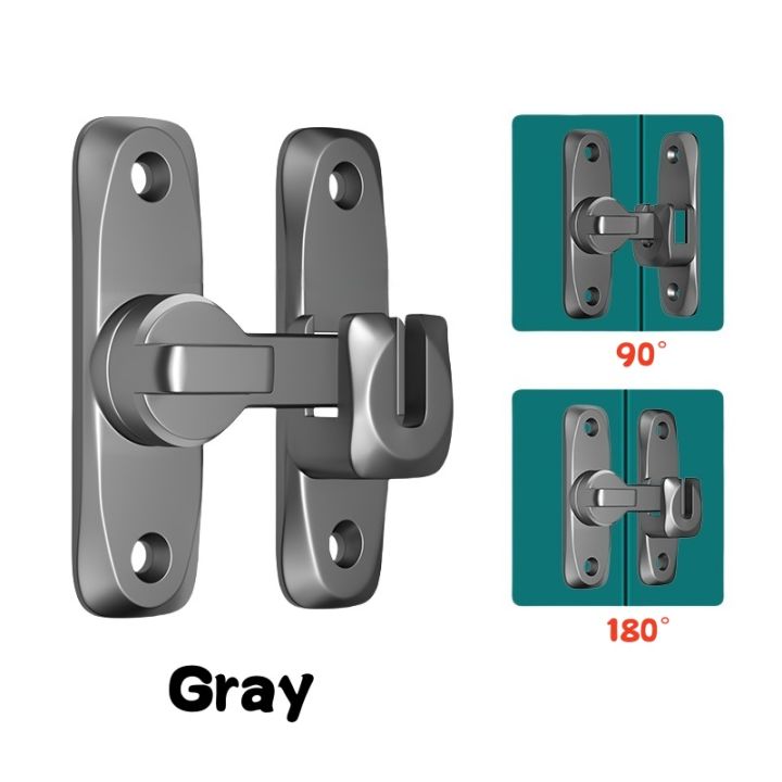 90/180%20Degree%20Barn%20Door%20Lock%20Sliding%20Door%20Latch%20Solid%20Buckle%20Cam%20Cylinder%20Locks%20Anti-theft%20Buckle%20Door%20Bolt%20Flip%20Gate%20Hardware%20-%20Image%207