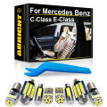 Car LED Interior Light Canbus For Mercedes Benz W202 W203 W204 W205 W210 W211 W212 C207 A207 C E Class Auto Accessories Parts. 