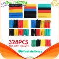 New Alitech Shrink Tubing 328 Pieces, 4 Colors, 8 Sizes, 2:1 Heat Shrink Tubing Heat Shrink Tubing for Electrical Cables, Bag Type, 328Pcs, 4 Colors, 8 Sizes, 2:1 Assorted Shrinking Heat Shrink Tube Wrap Wire Cable Insulated Sleeving Tubing Set (Bag). 
