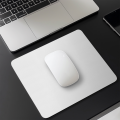 Solid Color White Leather Desk Pad Mouse Protector Non-Slip Small Mouse Pad Home Office Desk Mat PU Leather Pc Laptop Desk Pad. 