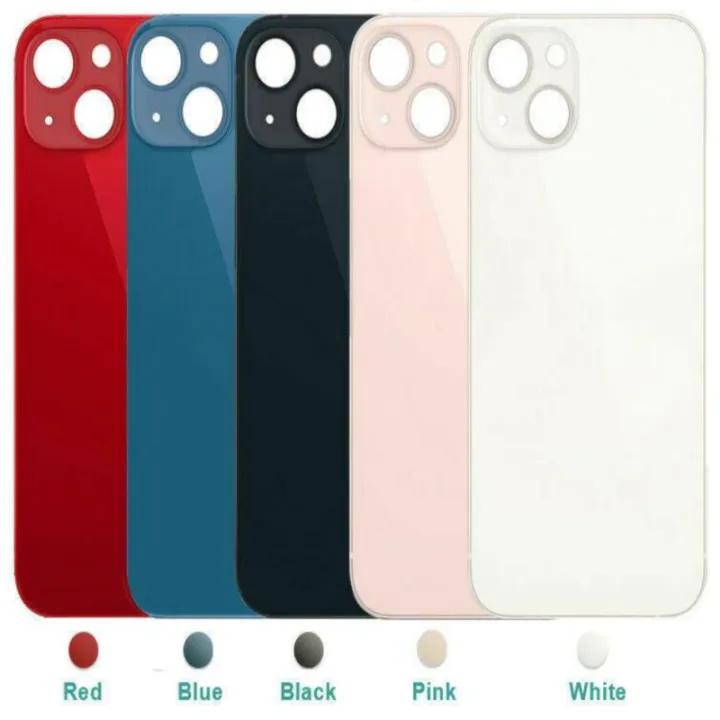 For%20iPhone%2013/13%20mini%20Back%20Glass%20Panel%20Battery%20Cover%20Big%20Hole%20Rear%20Door%20Housing%20Case%20Replacement%20Parts%20With%203M%20Tape%20-%20Image%206