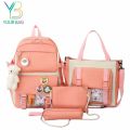 Korein style 4 piece bag for Girls school and collage bags for girls. 