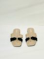 Ladies Regular Use Fashionable Flat Sandals - Girls Slim Fit Slips On Slippers | Four Fita.