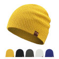 WRELS Winter Knitted Beanie Hats Warm Night Running Reflective Hat Unisex Windproof Ear Protection Cycling Hiking Ski Cap.