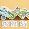 5 Rolls Graffiti Paper – Drawing Paper, Cuttable,Suitable for Coloring & Drawing,New Year/Halloween/Christmas . 