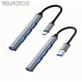 Mobile Phone Computer Type C One Drag Four Expanders High Speed Transmission USB Dock Multi Function Wire Divider. 