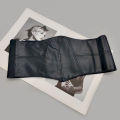 Plus Size Soft Leather Wide Y2K Black Elastic Corset Belt Female Stretch Cummerbunds Designer Belts For Women High Quality. 