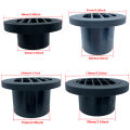 60mm/2.36inch Air Vent Ducting Piece Round Flat Pipe Outlet Exhaust Connector for Webasto Eberspaecher Parking Heater Accessory.