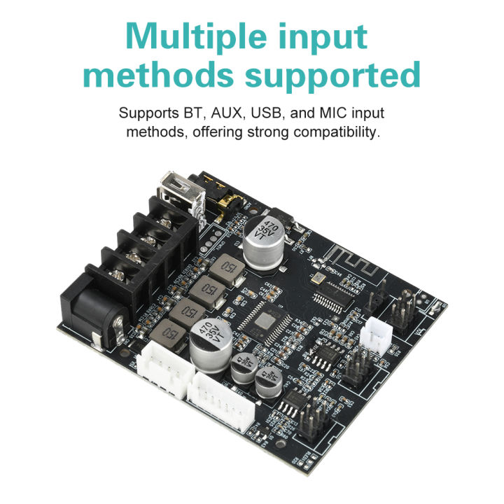 502T%20Microphone%20Audio%20Integrated%20Machine%202.0%20Channel%20Bluetooth%20Amplifier%20Board%2050W*2%20TPA3116D2%20Dual%20Channel%20Amplifier%20Board%20-%20Image%203