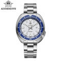 ADDIESDIVE Men's Watch Stainless Steel Sapphire Crystal Quartz Watch Men's Luminous 200M Waterproof  Men's Analog Watch. 
