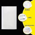 Clear Self-Adhesive Packing List Envelopes 10PCS Plastic Shipping/Mailing Pouch Enclosed Bags for Packing Slips Invoice Label.