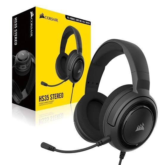 Corsair Hs35 Stero Gaming Headset Completely New Unused with Complete Accessories || Best Buget Gaming Headphones || Mobile amd PC Gaming ||
