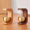 Japanese Wooden Wind Chimes Wireless  Doorbell Entrance Door Bell Decorative Wind Bell for Home Opening Hanging Decorations. 