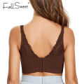FallSweet Push Up Bra Add One Cup Underwire Corset Top Bustier  Bras for Women Longline Bralette. 