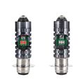 Motorcycle 4 colour headlight Led bulb wd motorway light functions ( fit in all cd70cc nd cg125 bikes ). 