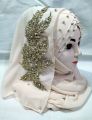 ladies Fancy Hijab New Available Bunch Turkish Bridal Stylish Scarf. 