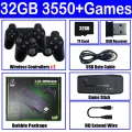 M8 Video Game Console 15000 Game 64 32GB Retro Game Christmas Gift for PS1/GBA Boy 2.4G Dual Wireless Handle Game Stick 4K. 