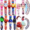 24 Images Projector Watch for Kids Boys and Girls Digital Wrist with Cartoon Character Entertainment Toy and Game Suitable for 3 to 9 Years’ Kids Gift for Birthday Return. 