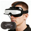 Head-Mounted Display with HDMI Input and Built-In Battery, Allowing Connection to a Variety of Devices..