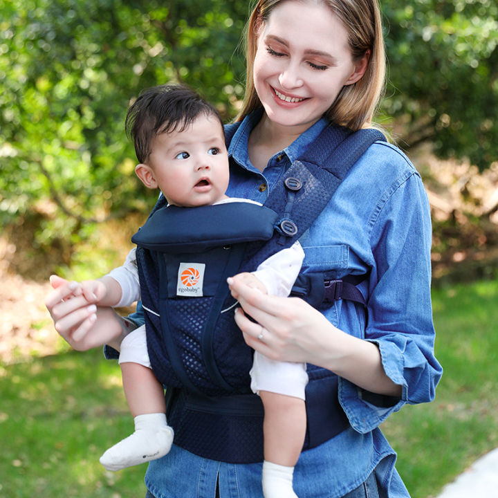 Egobaby%20Omni%20360%20Baby%20Carrier%20Ergonomic%20Kangaroo%20Infant%20Kid%20Sling%20Back%20Front%20Facing%20Backpack%20Wrap%20Baby%20Bag%200-36%20Months%20-%20Image%207