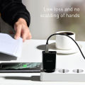 Baseus Dual USB Charger EU Plug Charger 2.1A Wall Charger Max Mobile Phone Charging Mini Adapter Travel Charger For iPhone.