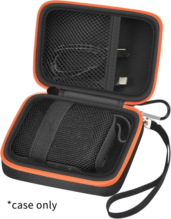Carrying Case Compatible with JBL Go 4 - Portable Bluetooth Speaker Box Pro Sound, Also for Go 3/Go3 Eco/Go2 storage bags