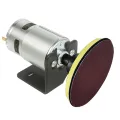 Mini Electric DIY Polishing Machine Bench Table Grinder Polisher Polisher Machine Sanding Machine with Mini Sanding Pad Backer. 