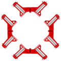 1/4PCS Corner Clamps 90 Degree Clamps Right Angle Clamp Frame Holder Carpenter Square Woodworking Tools for DIY Framing, Welding. 