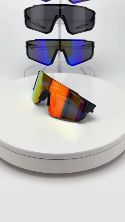 SCVCN Fashion Sunglasses for Men Sport Cycling Glasses Bike Bicycle Hiking Camping Golf UV400 Protection Glasses Women Baseball