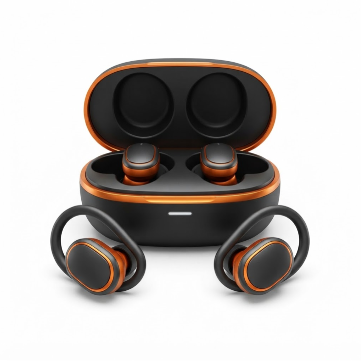 Rechargeable TWS Earbuds with Long Battery Life, Smart LED Digital Display Wireless Bluetooth Earphones