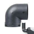Elbow Duct Connector 60/75mm L-Shape Car Diesel Air Parking Heater Ducting Pipe Outlet Connector for Eberspaecher for Webasto.